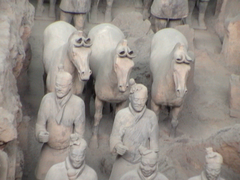 Terra Cotta Warriors Closeup