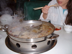 Mongolian Hot Pot Lunch